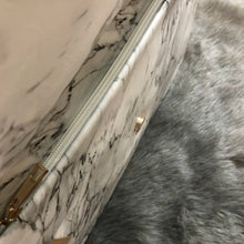 Oversized Marble Clutch