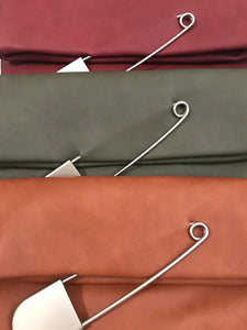 Safety Pin Clutch - Camel